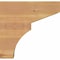 Ekena Millwork Monterey Smooth Rafter Tail, Western Red Cedar, 5 1/2"W x 12"H x 12"L RFT06X12X12MON00SWR - alternate 3